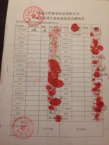 <h5>災民簽收表</h5><p>Victim’s form of receipt</p>